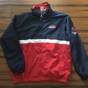 Cleveland Indians baseball jacket XL Very Clean